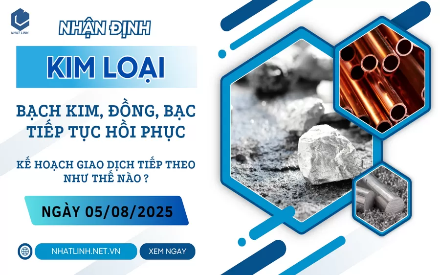 NHẬN ĐỊNH: NHÓM KIM LOẠI NGÀY 05/08/2025